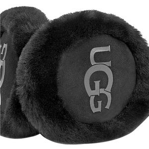 UGG Black Plush Earmuffs
